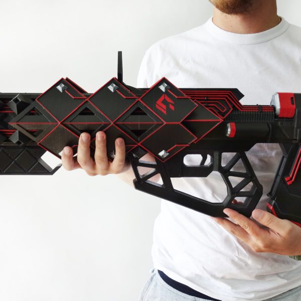 Outbreak prime from destiny 2 rifle prop replica cosplay