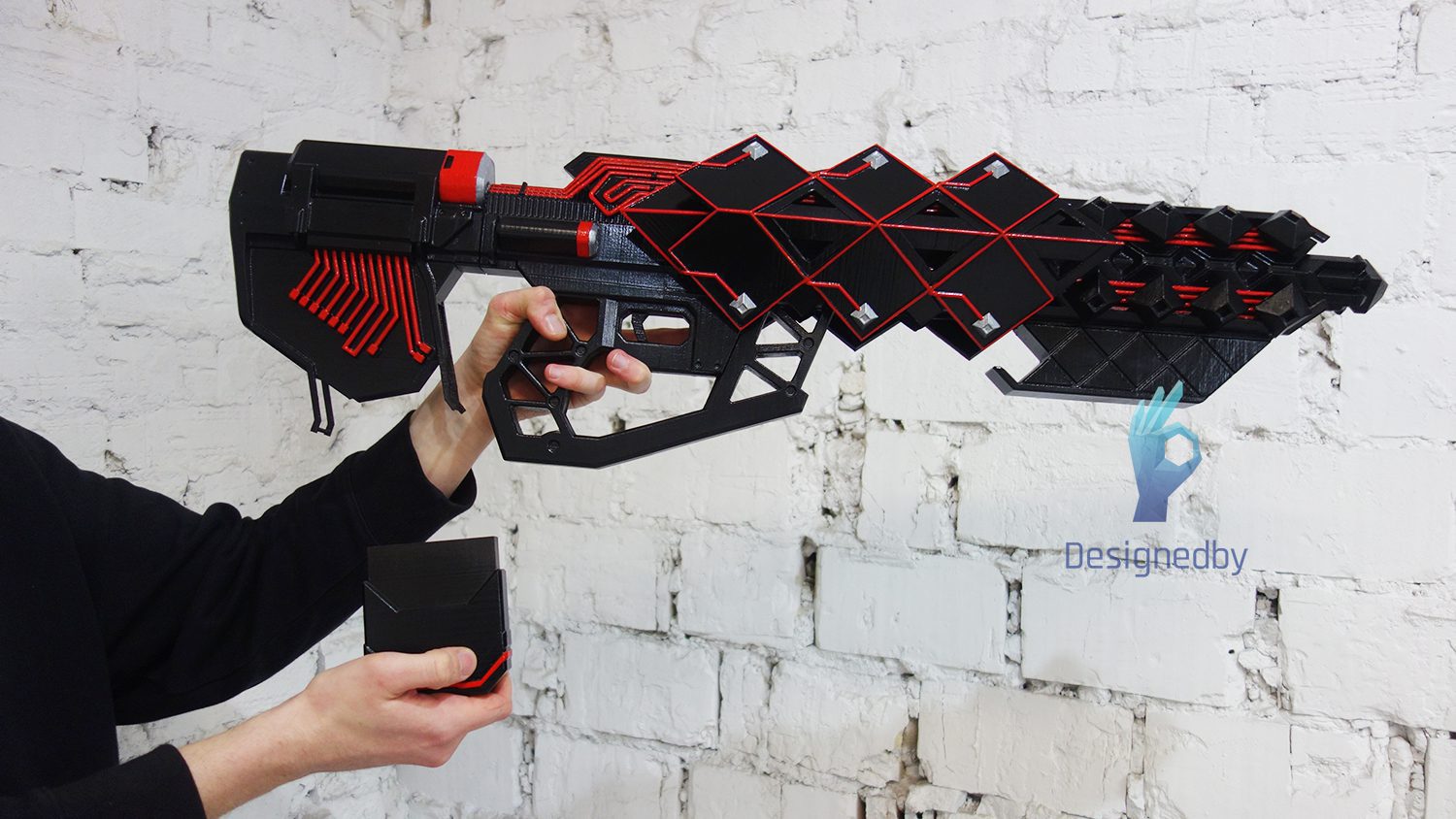 Outbreak prime from destiny 2 rifle prop replica cosplay
