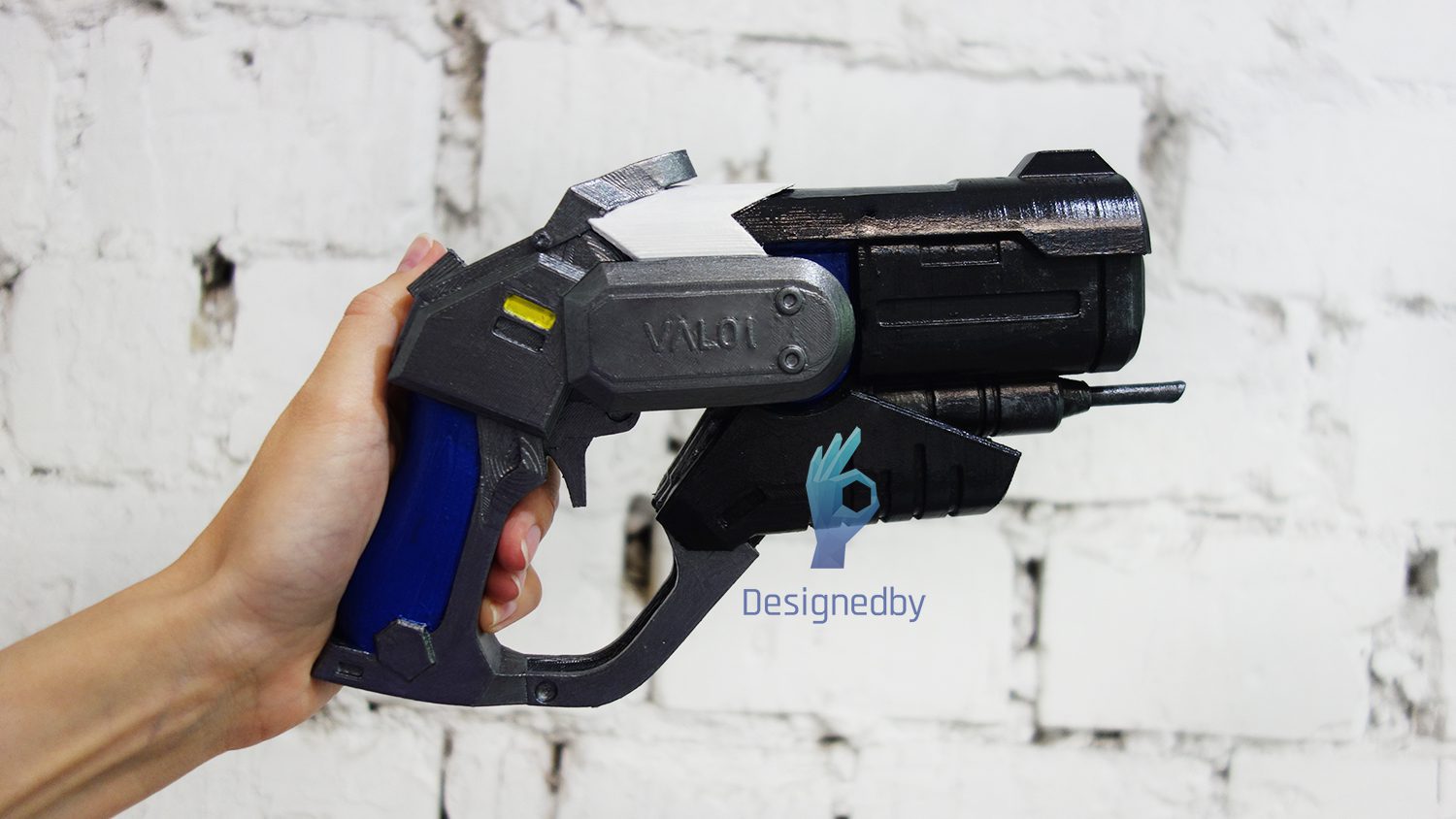 Mercy combat zigler blaster prop from Overwztch