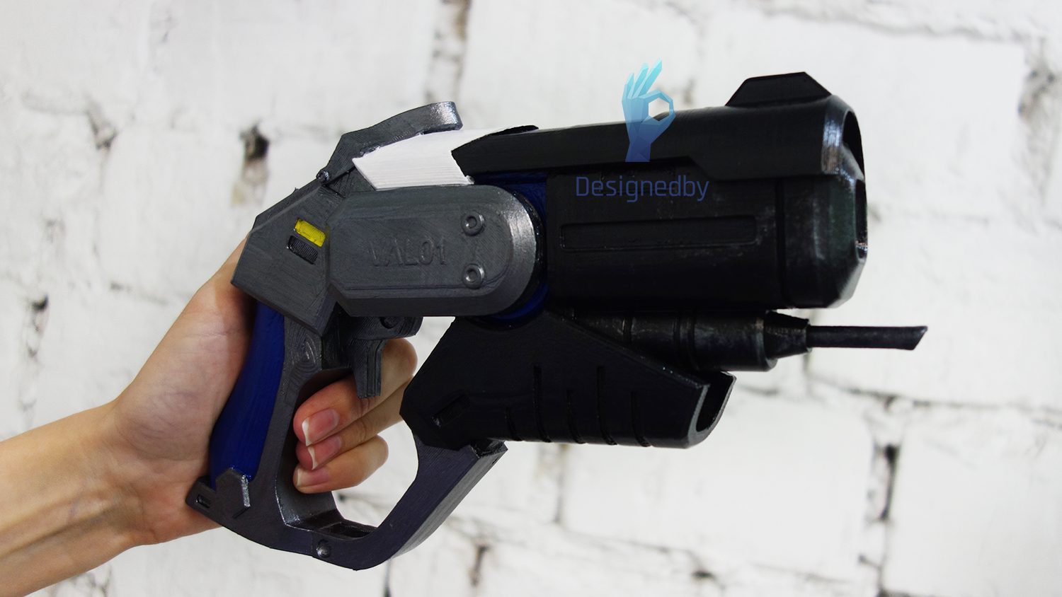 Mercy combat zigler blaster prop from Overwztch