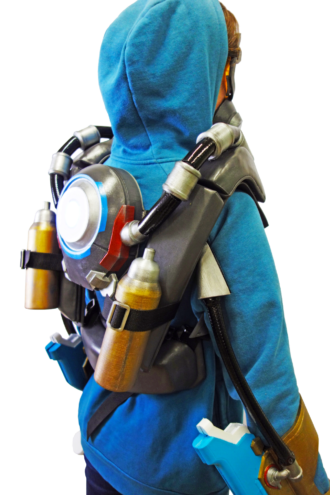 Tracer Graffiti skin full costume with guns, mask, and reactors