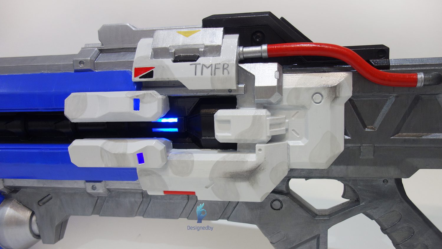 Soldier 76 cosplay prop Overwatch LEDs