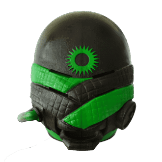 Burning Eye Mask Helmet