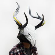 Stag helmet