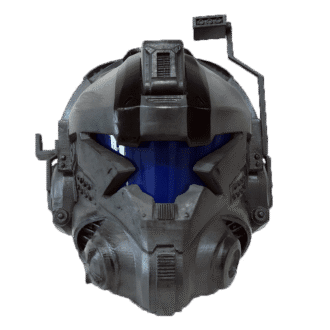 Battlerifle pilot helmet from Titanfall 2