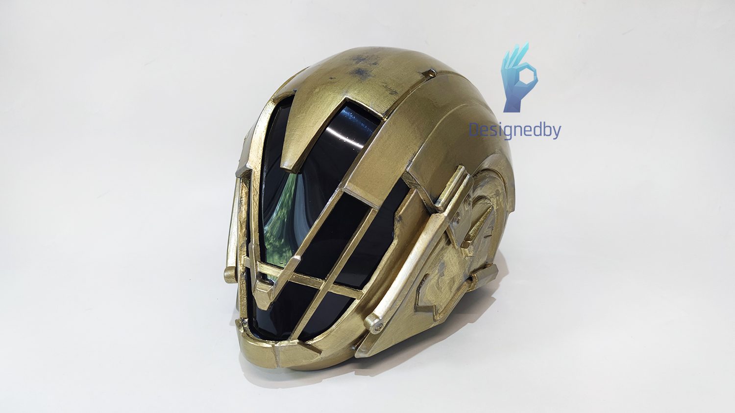 Hood of Triumph helmet goldden Destiny replica cosplay