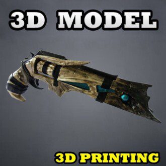 Thorn Wishes of Sorrow 3D model from Destiny