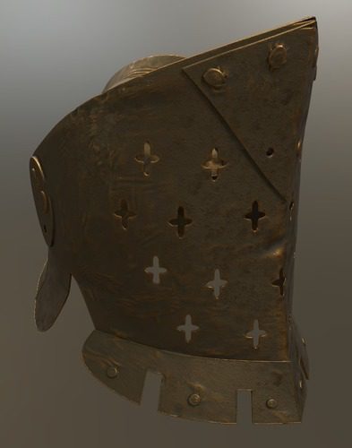 Lawbringer helmet prop