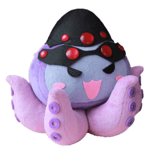 Pachimari Widow Plush Toy Doll Soft and Safe
