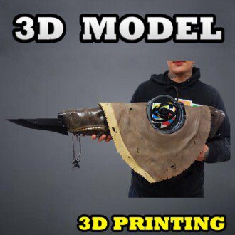 Touch of Malice scout rifle 3D model from Destiny