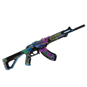 vandal valorant glitchpop prop replica cosplay gun rifle