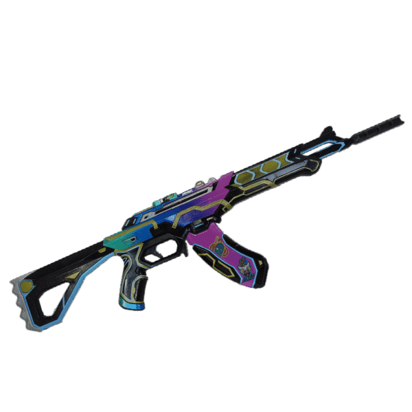 vandal valorant glitchpop prop replica cosplay gun rifle