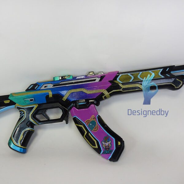 vandal valorant glitchpop prop replica cosplay gun rifle