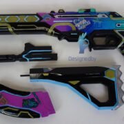 vandal valorant glitchpop prop replica cosplay gun rifle