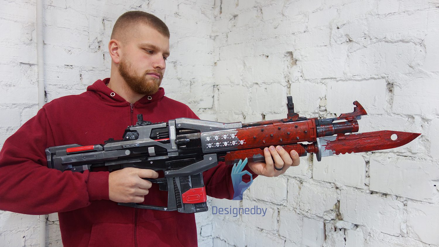buy red death destiny 2 cosplay prop for sale