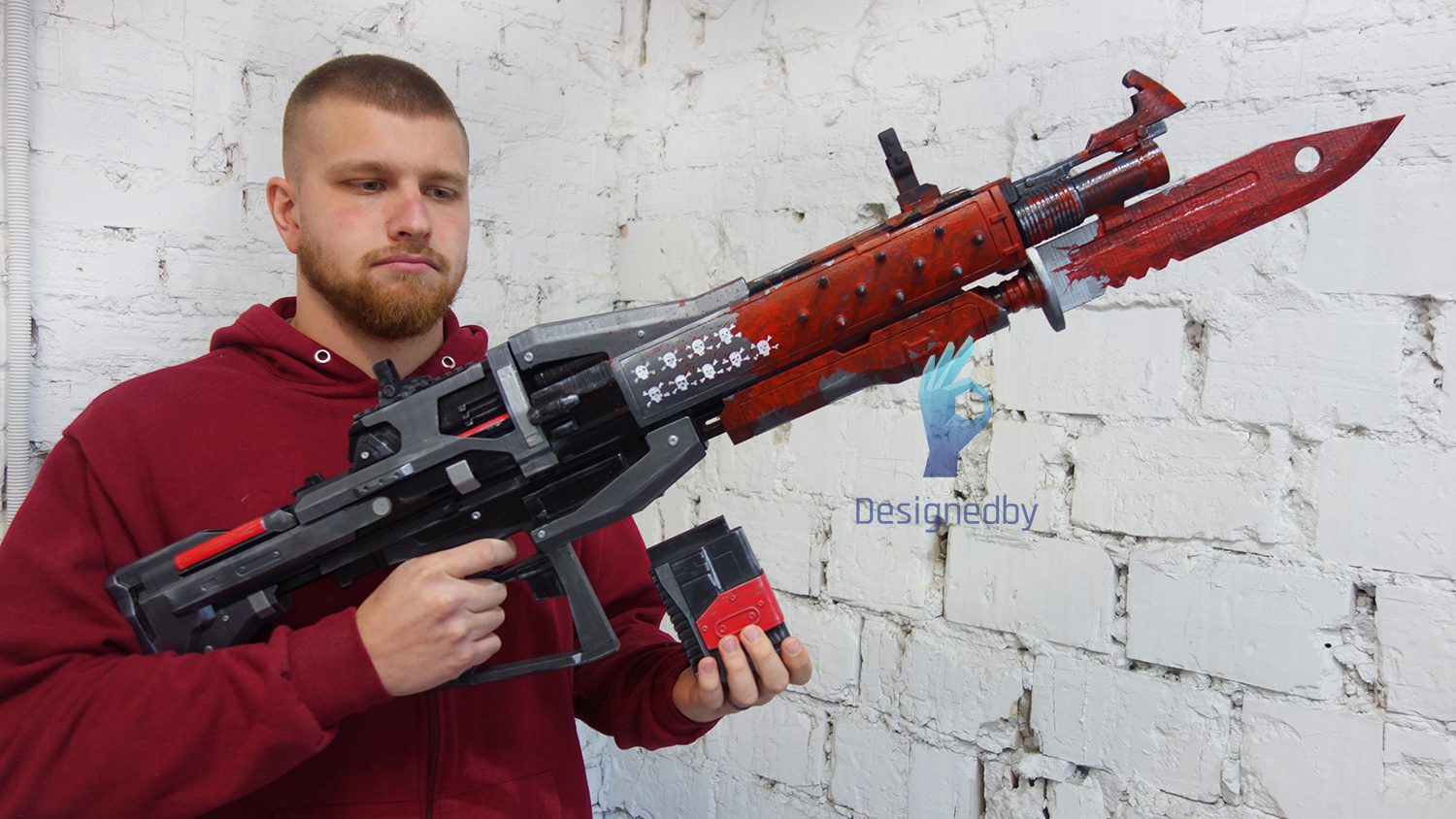 buy red death destiny 2 cosplay prop for sale