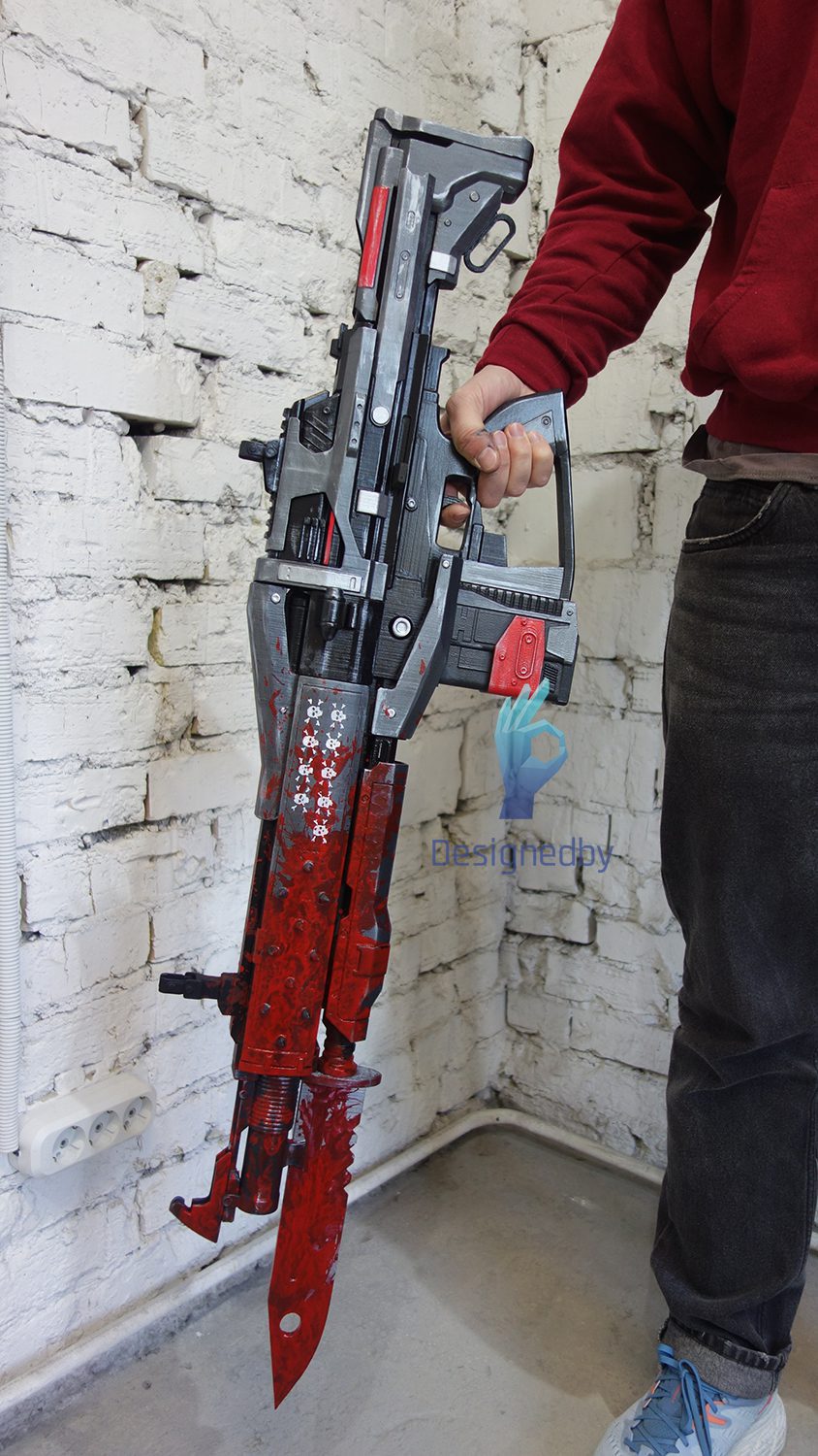 buy red death destiny 2 cosplay prop for sale
