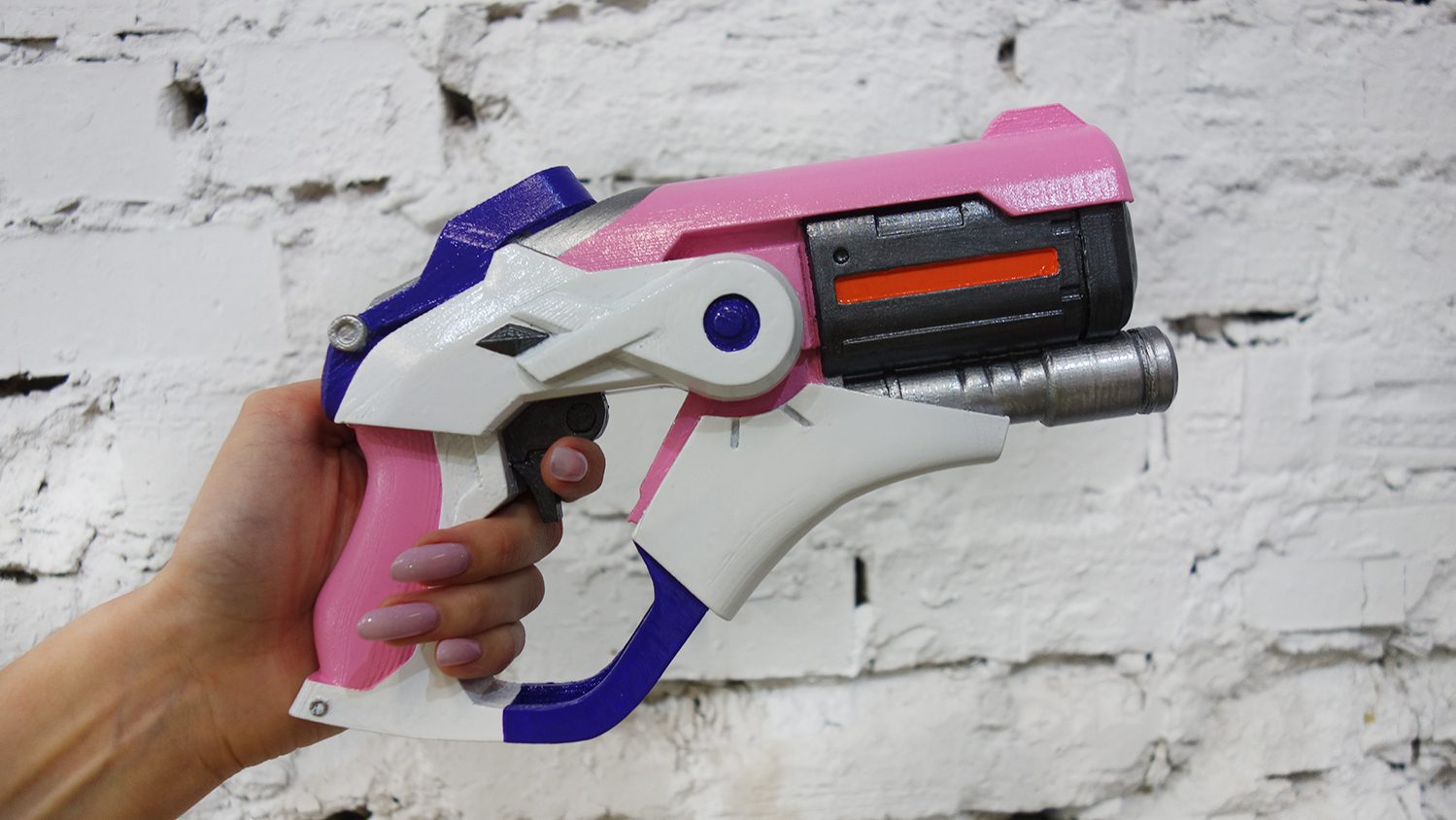mercy blaster prop replica cosplay overwatch