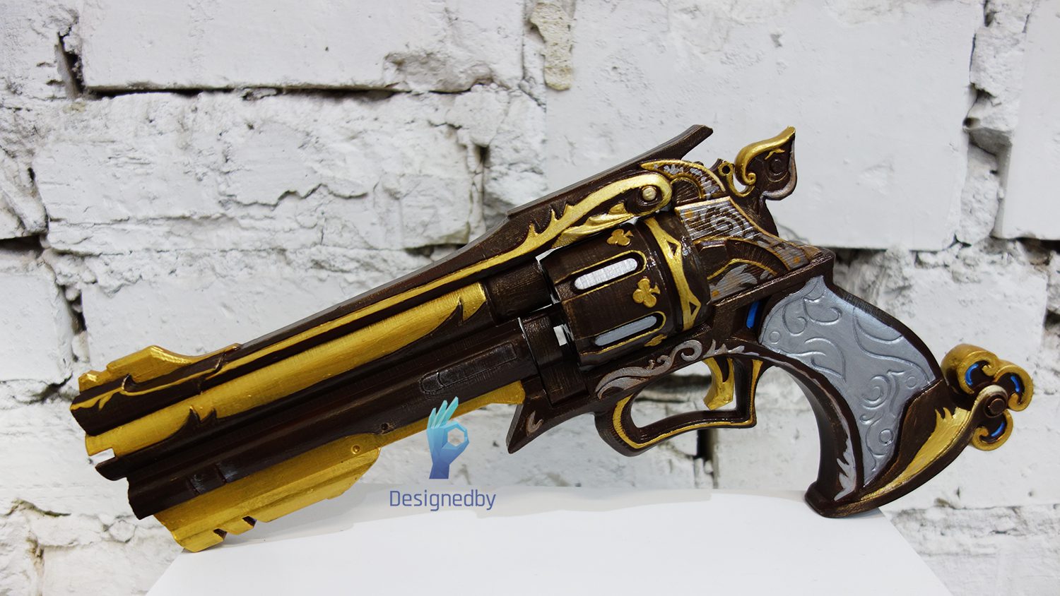 Cassidy Gambler skin revolver cosplay replica Overwatch Mccree