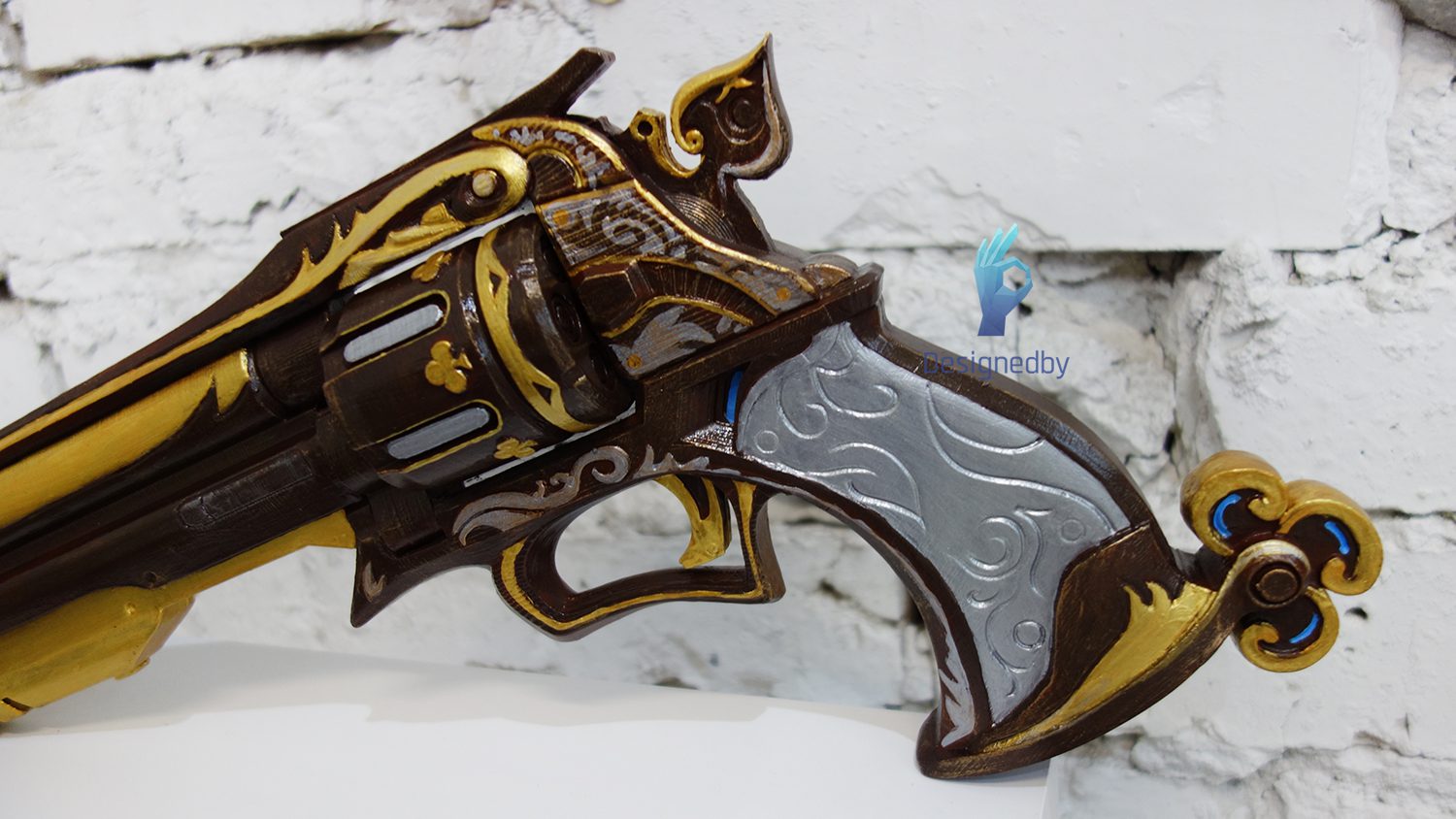 Cassidy Gambler skin revolver cosplay replica Overwatch Mccree