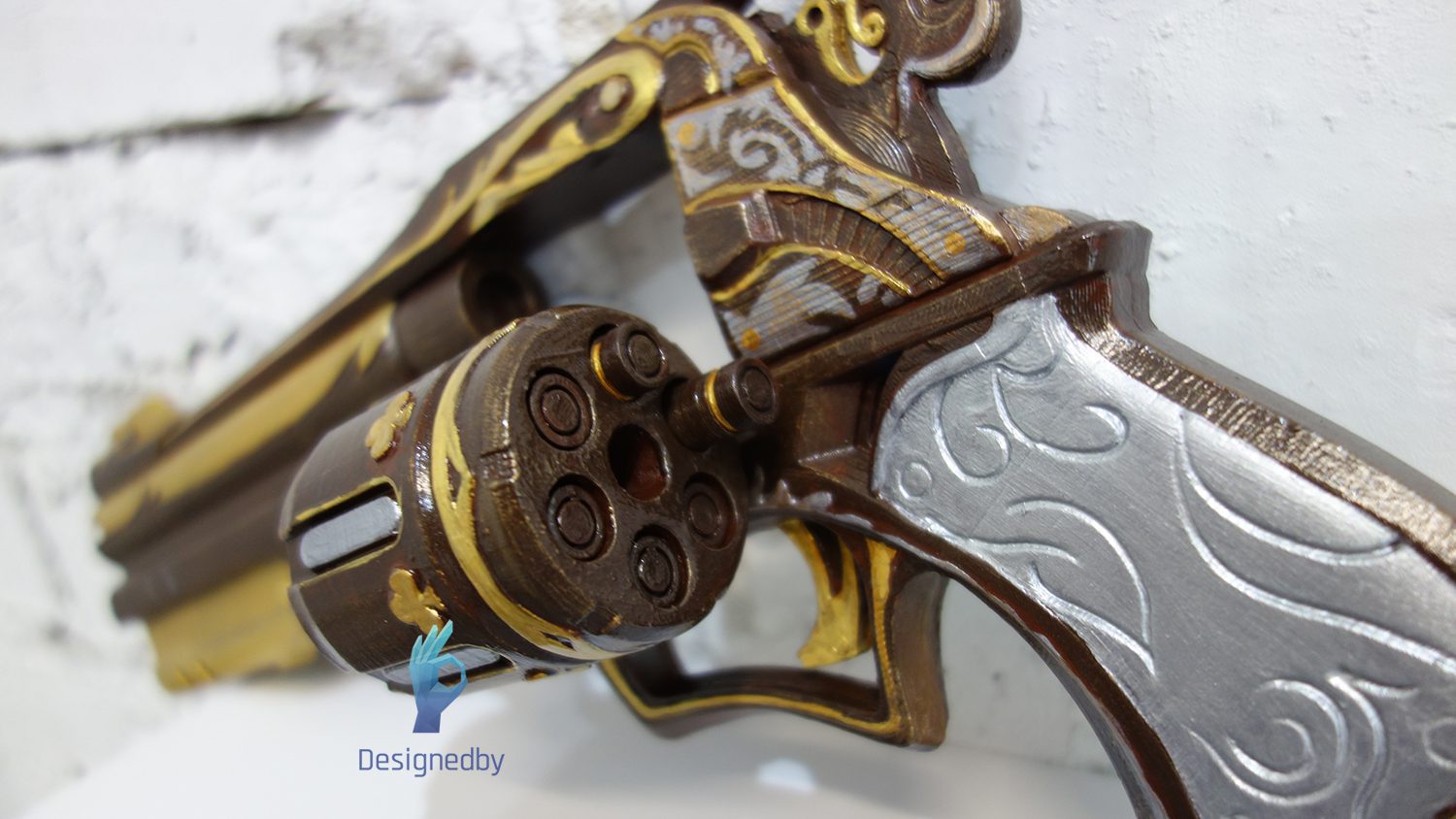 Cassidy Gambler skin revolver cosplay replica Overwatch Mccree