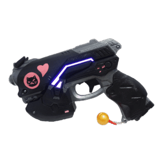 d va blaster replica prop overwatch cosplay gun