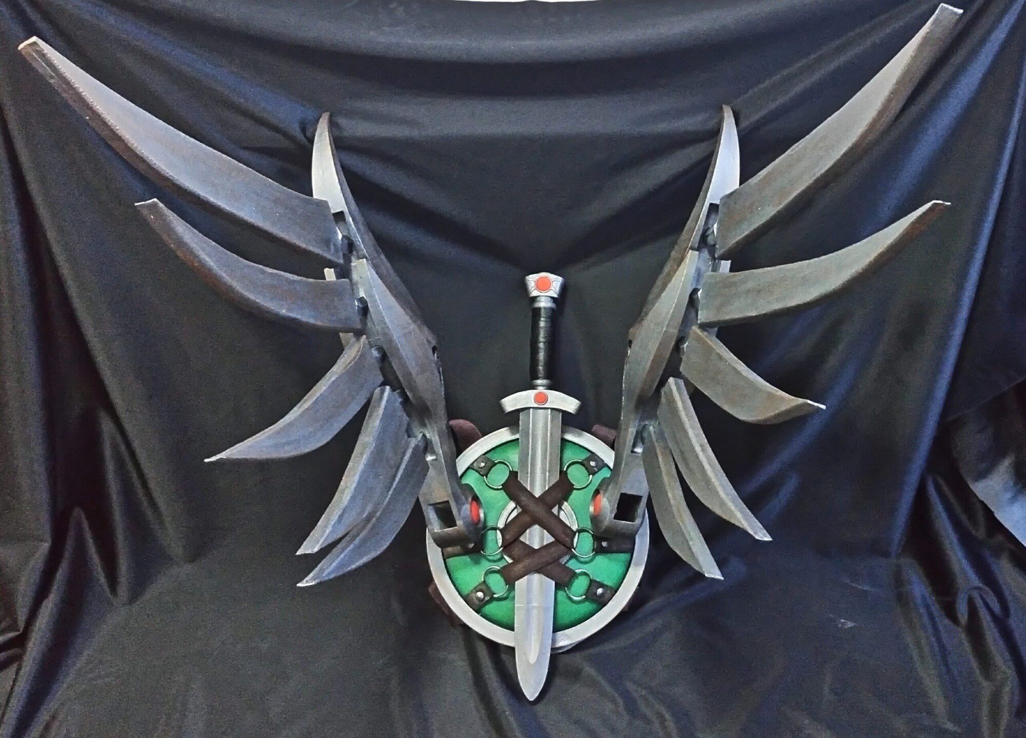 Mercy Sigrun Valkurie wings from Overwatch Mercy cosplay