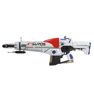 Suros Regime prop replica with moving ammo and trigger.